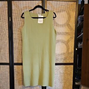 Eileen Fisher Light Green Midi Dress